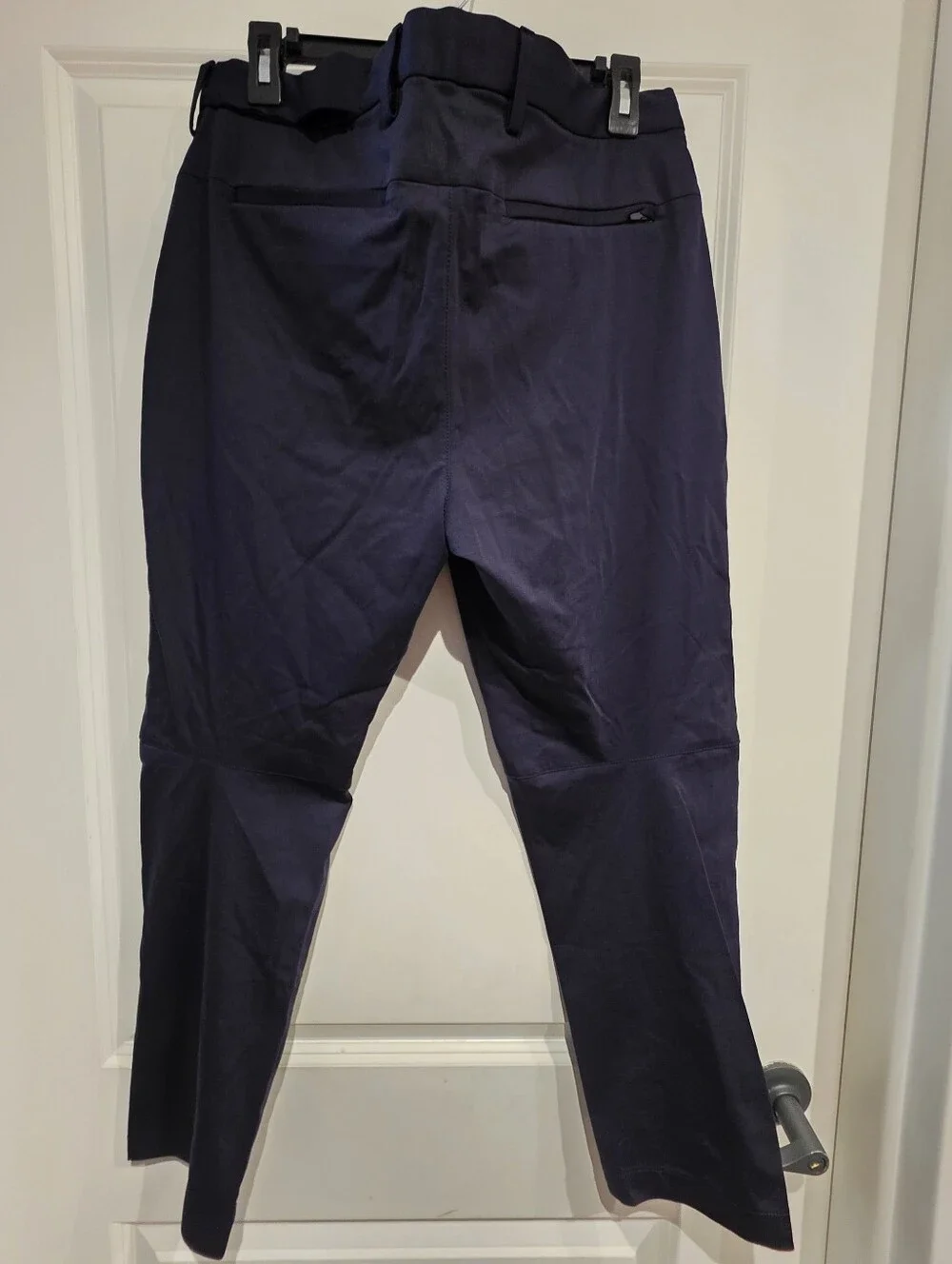 Mens Banana Republic Luxe Pant, Navy, 35x30